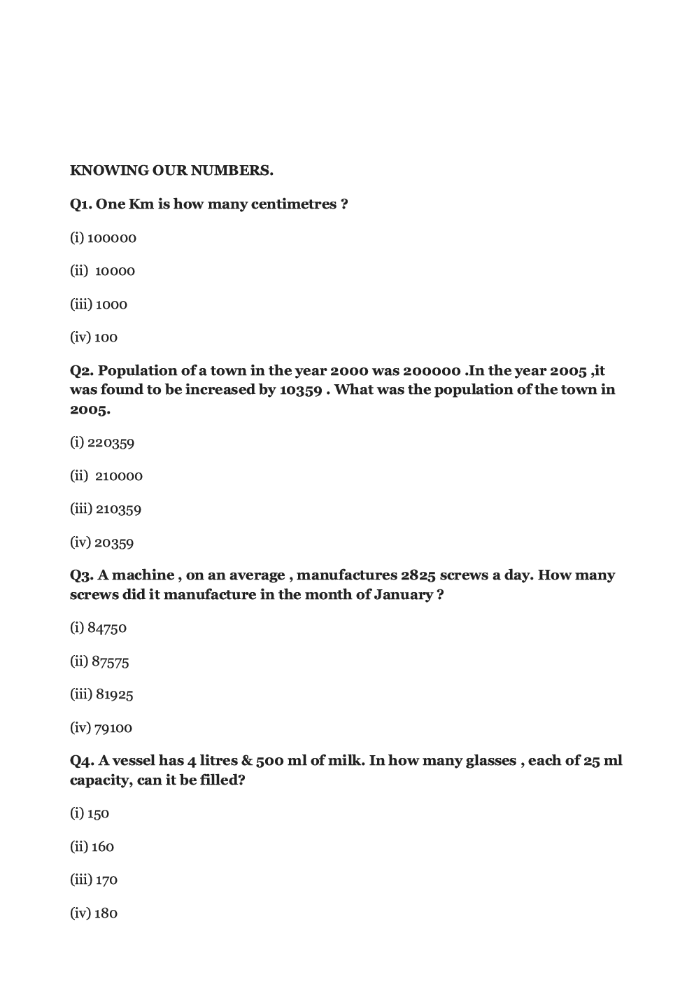 Olympiad Maths Study Material For Class-6 Knowing our Numbers - Page 2