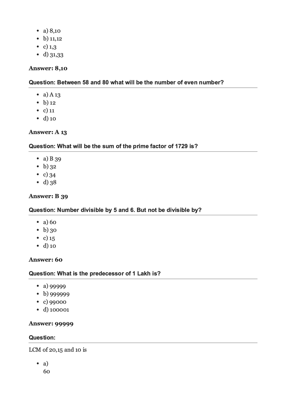 Olympiad Maths Study Material For Class-6 Knowing our Numbers - Page 4