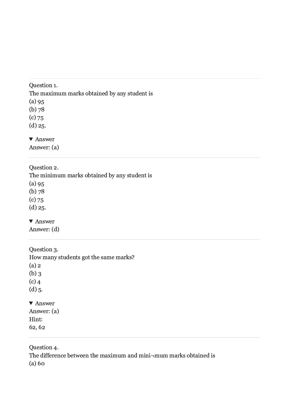 Olympiad Maths Study Material For Class-6 Data Handling - Page 2