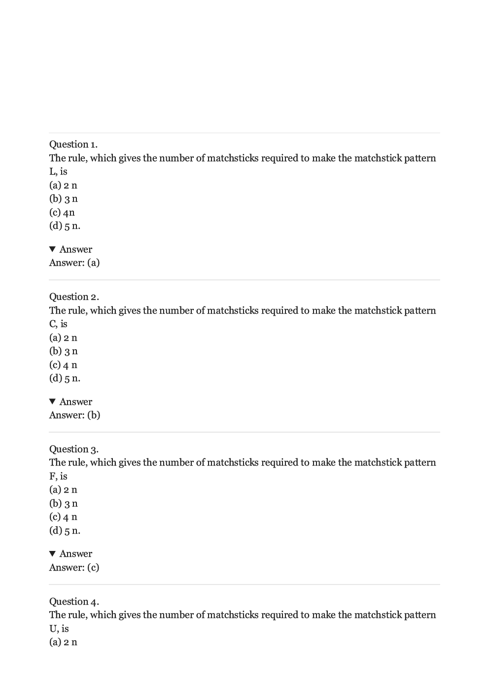 Olympiad Maths Study Material For Class-6 Algebra - Page 2
