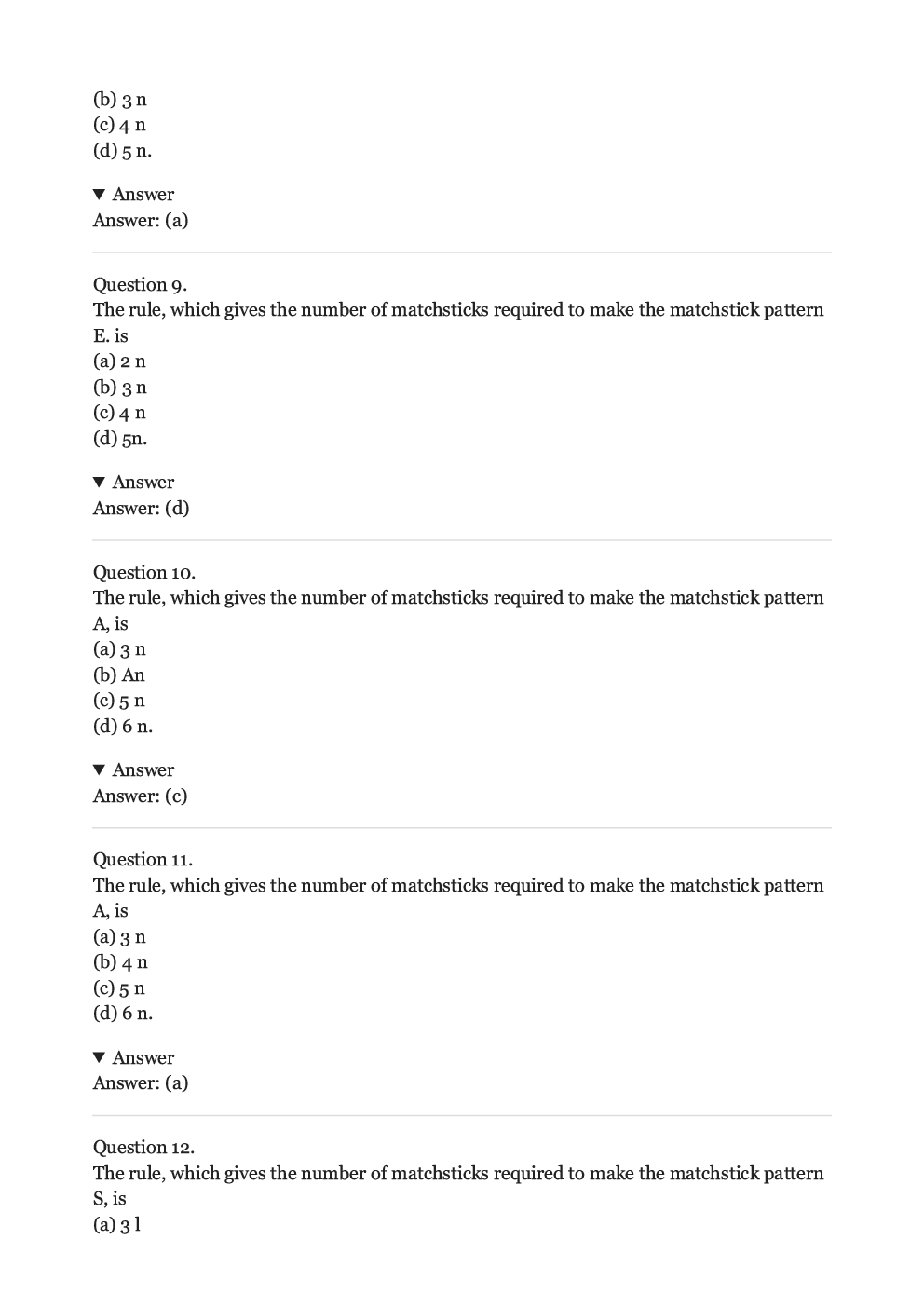 Olympiad Maths Study Material For Class-6 Algebra - Page 4
