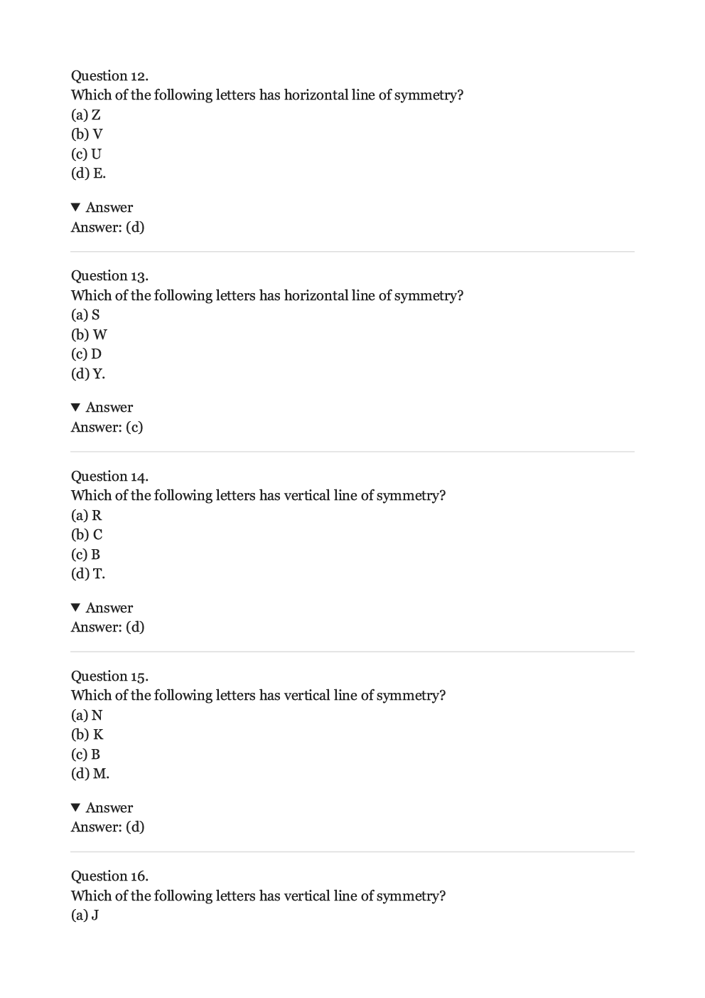 Olympiad Maths Study Material For Class-6 Symmetry - Page 5