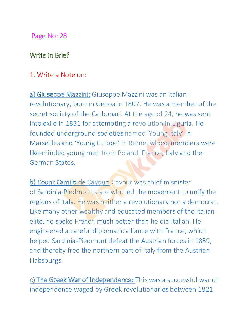 NCERT Solution For Class-10 History (Social Science) - Page 3