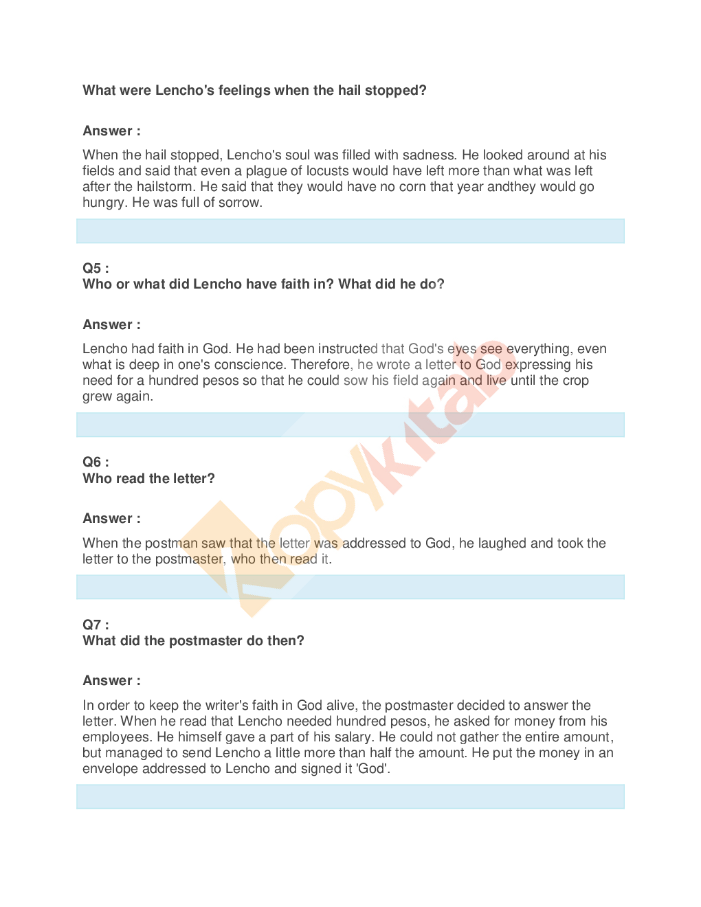 NCERT Solution For Class-10 First Flight (English) - Page 3