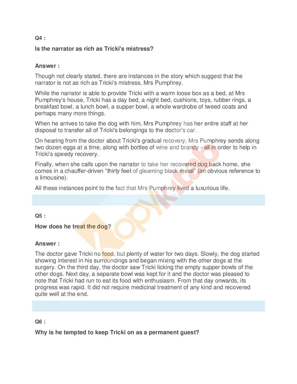 NCERT Solution For Class-10 Foot Prints (English) - Page 5