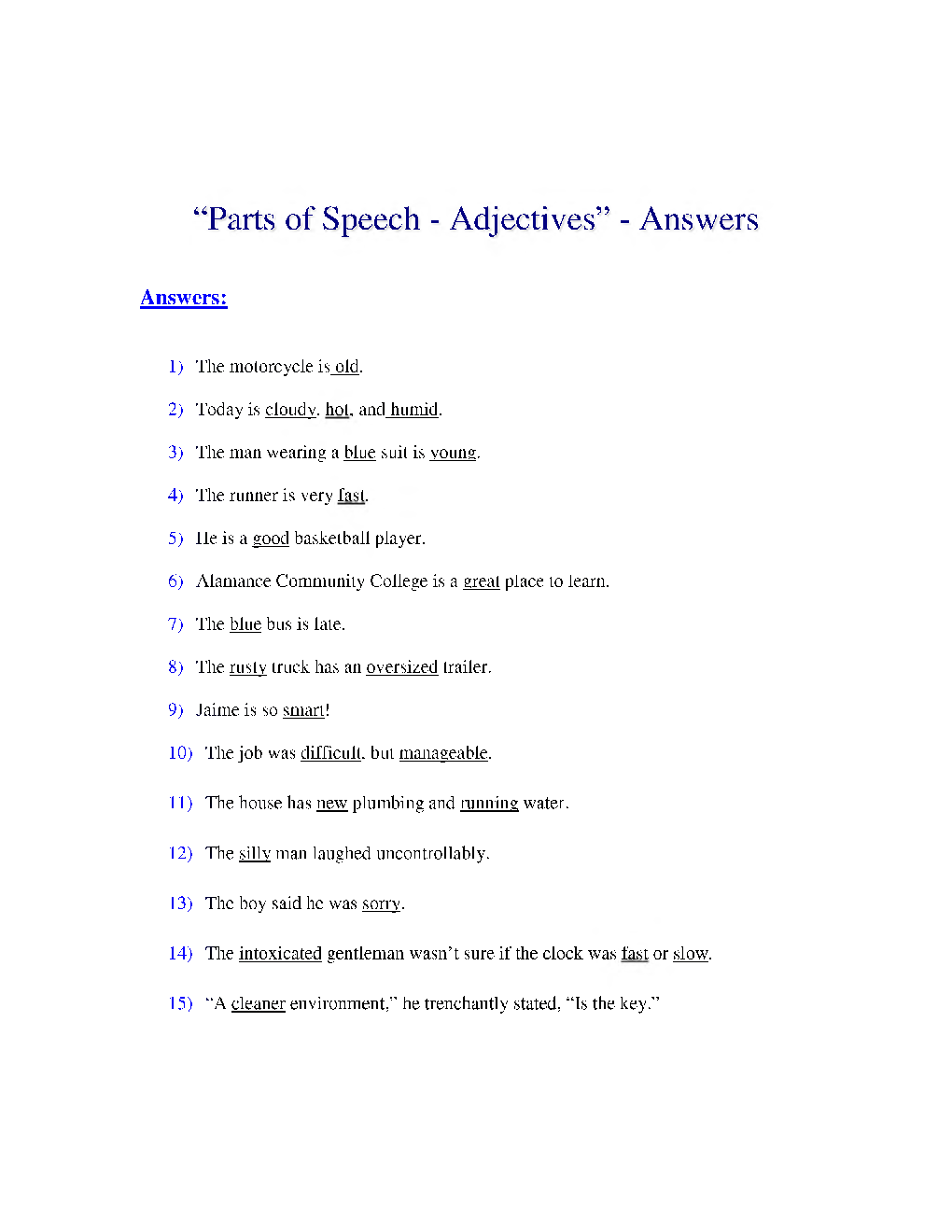 Olympiad English Study Material and MCQs For Class-7 - Page 2