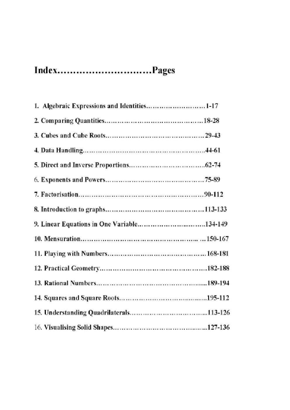 Olympiad Class-8 Topic Wise MCQs Maths - Page 2