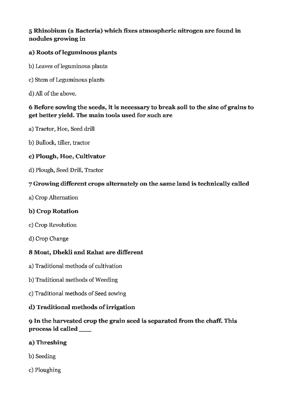 Olympiad Class-8 Topic Wise MCQs Science - Page 5