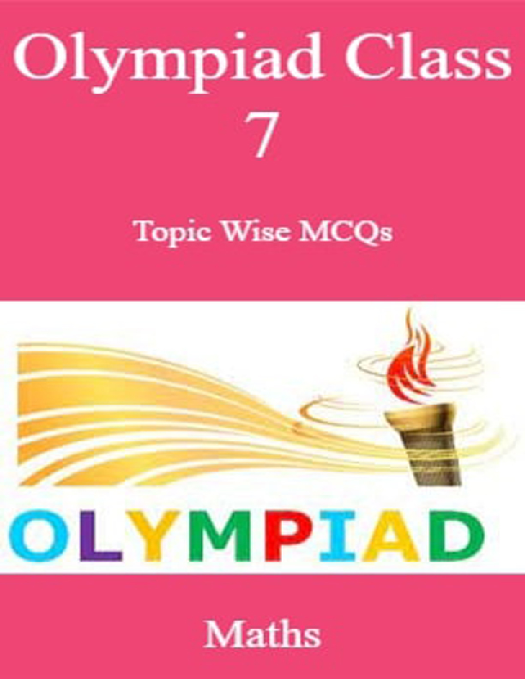Olympiad Class-7 Topic Wise MCQs Maths - Page 1