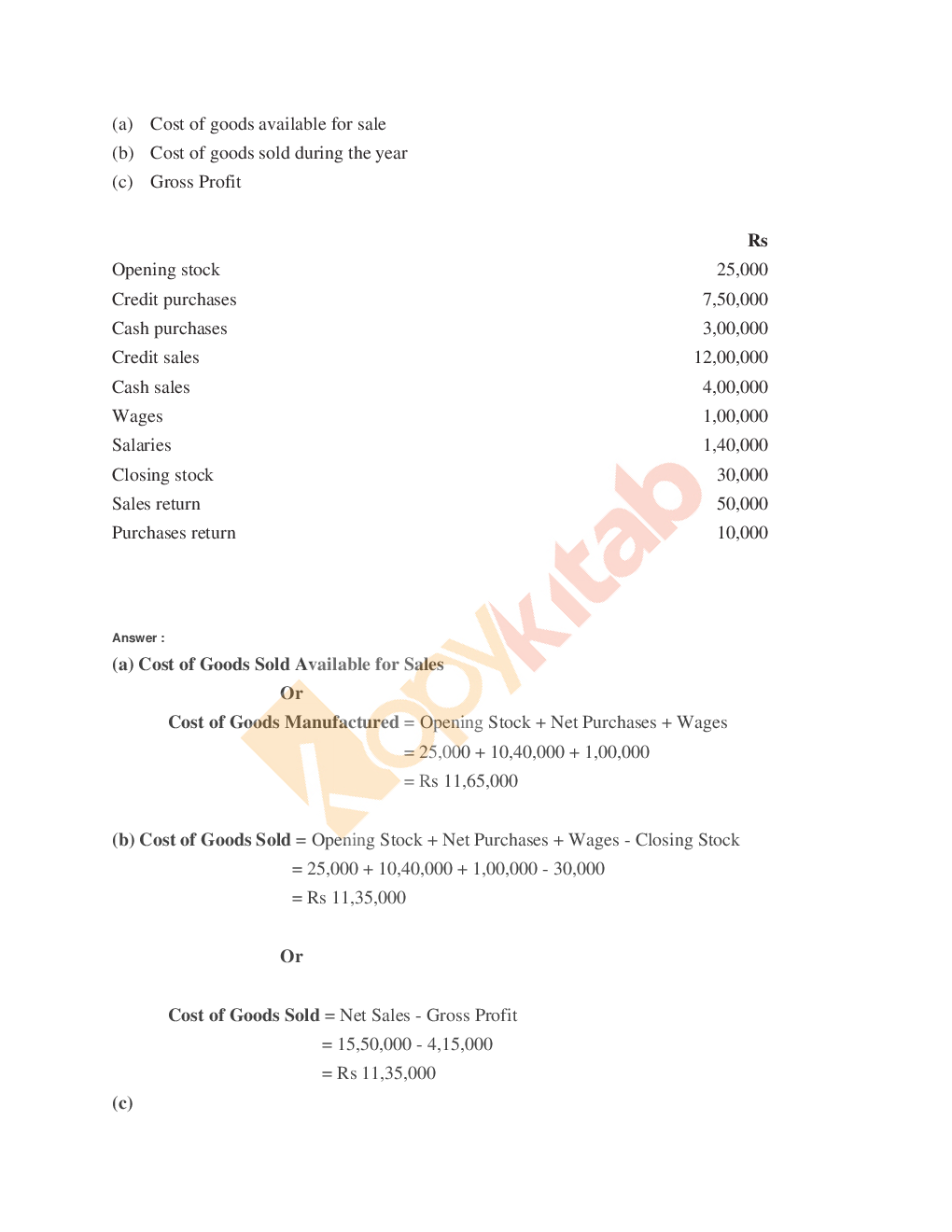NCERT Solution For Class-11 Account Part-2 - Page 3