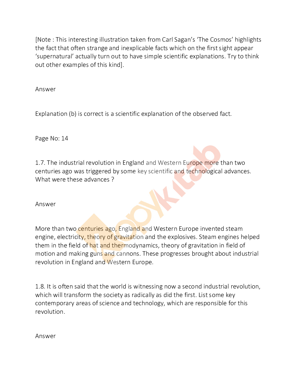 NCERT Solution For Class-11 Physics - Page 5