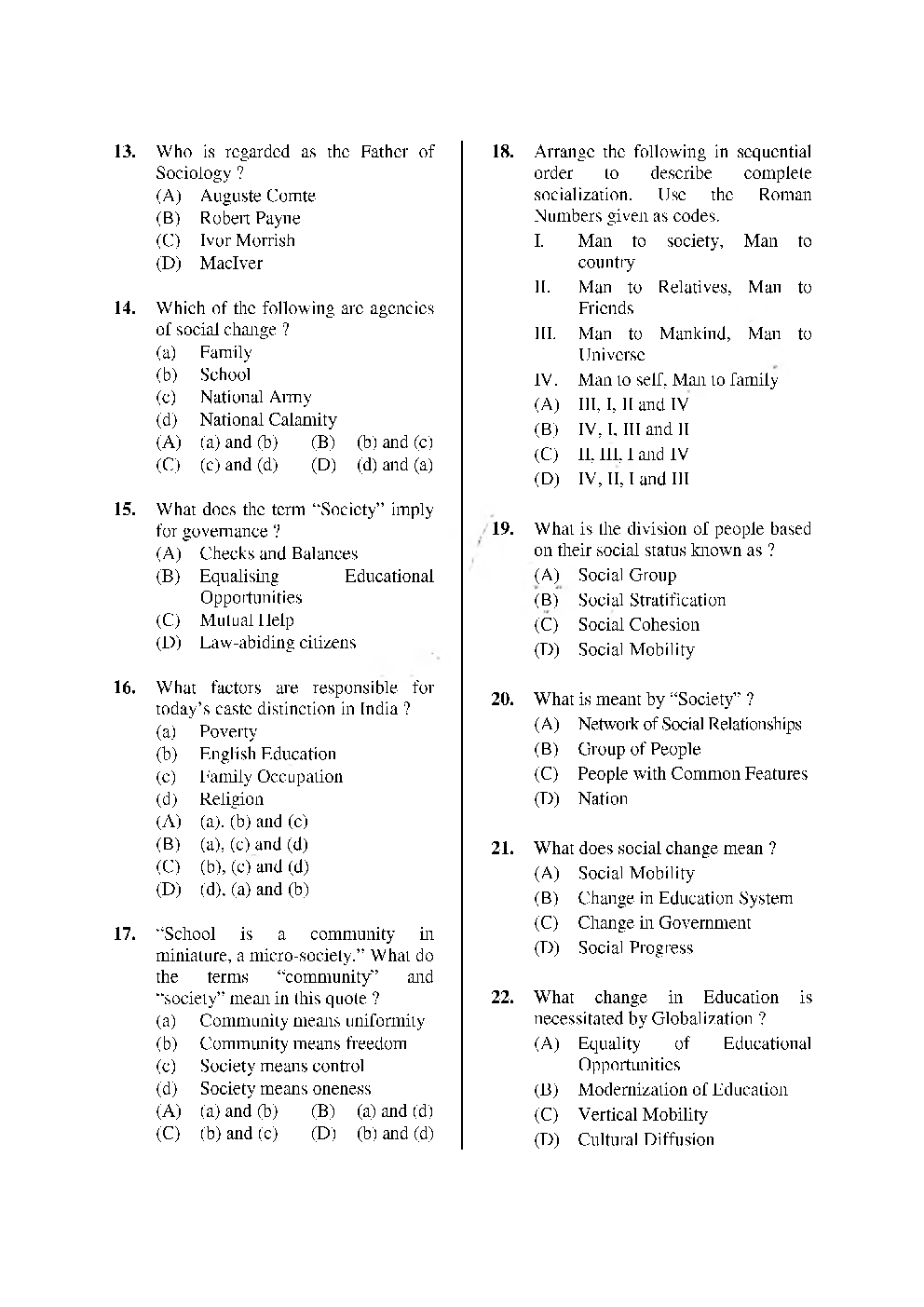 UGC NET Education  Paper-II & III June-Dec 2010 - Page 5