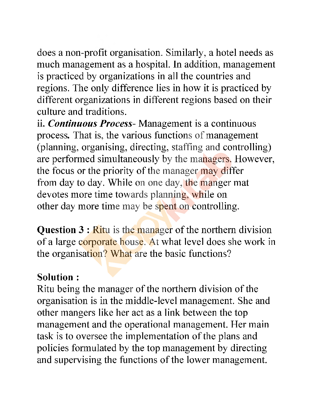 NCERT Solutions For Class-12 Business Studies Part-1 - Page 4