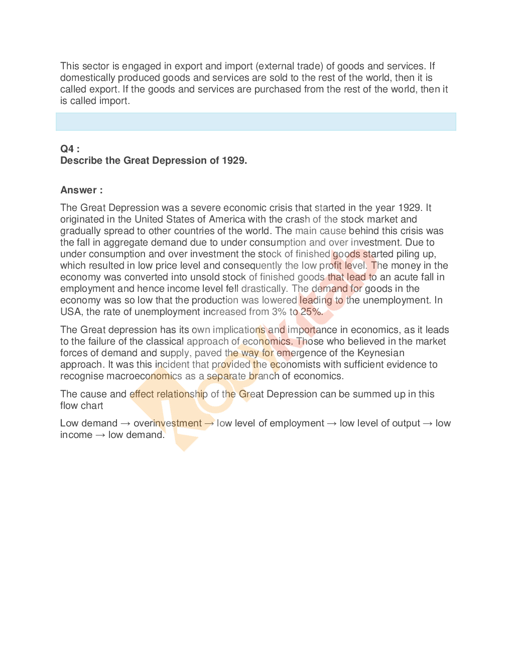 NCERT Solutions For Class-12 Economics Macro - Page 5