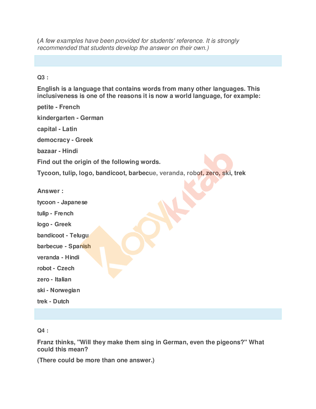 NCERT Solutions For Class-12 English Flamingo - Page 5