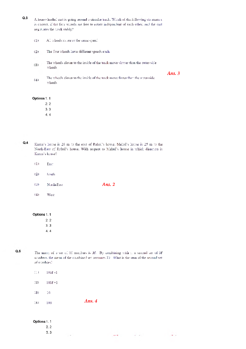 CSIR NET Life Science Question Paper With Answer 2019 June-December - Page 3