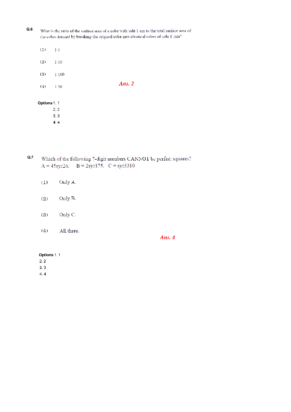 CSIR NET Life Science Question Paper With Answer 2019 June-December - Page 4