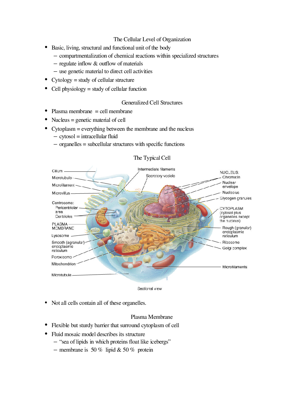 CSIR NET Life Science Study Material Cellular Organization - Page 3