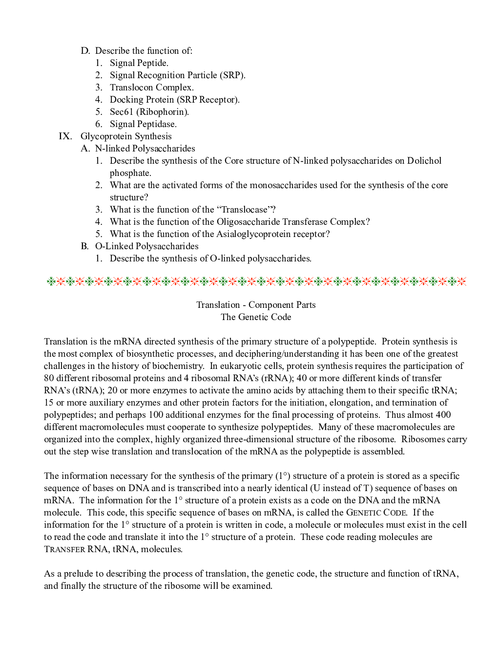 CSIR NET Life Science Study Material Fundamental Processes - Page 5