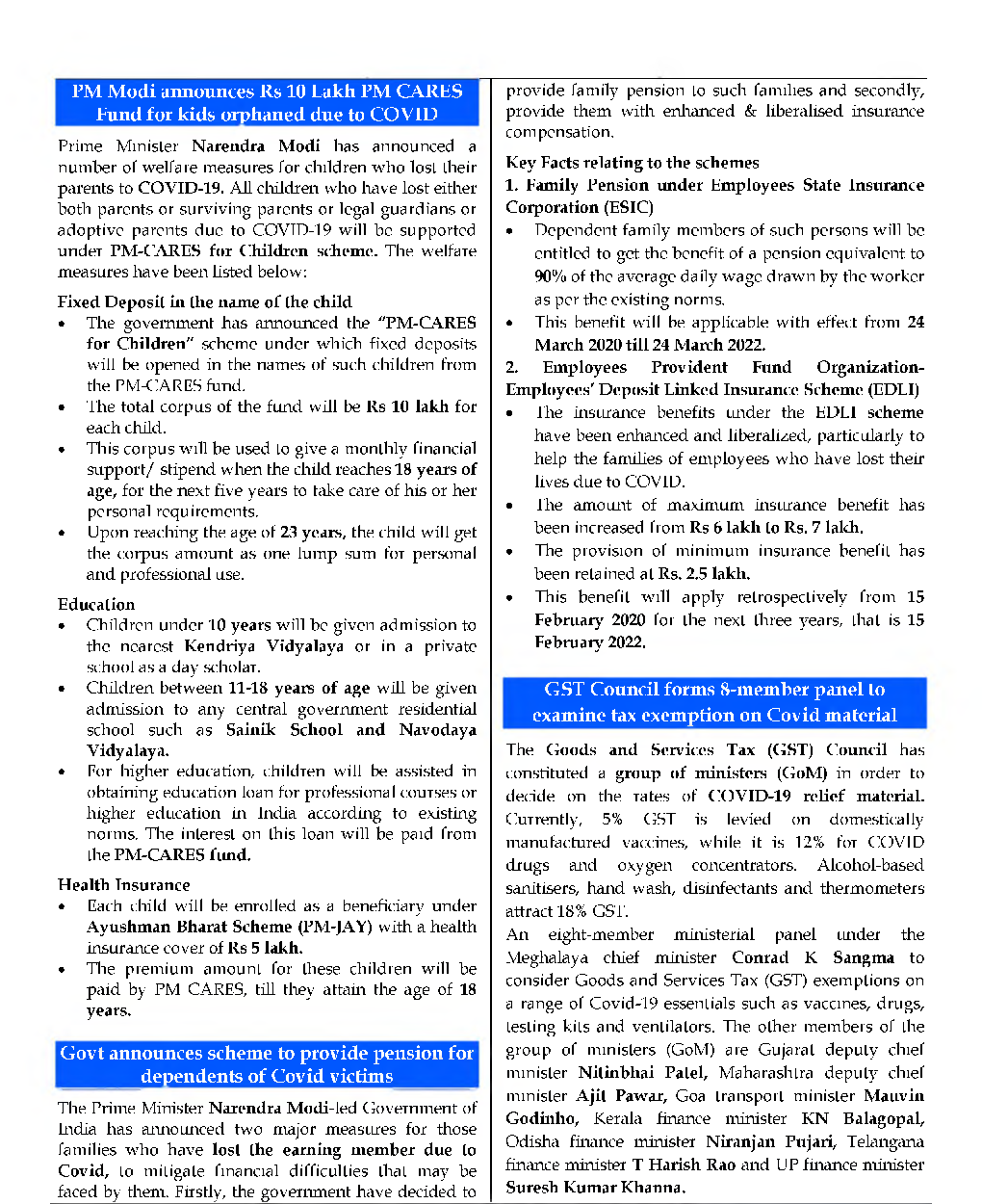 GK And Current Affairs May 2021 In English - Page 5