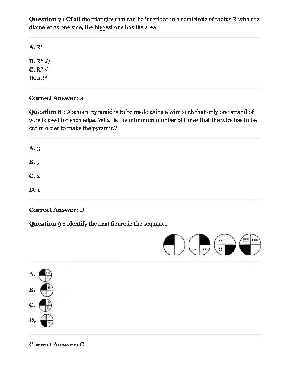 CSIR NET Chemical Science MCQs Part-1 - Page 4