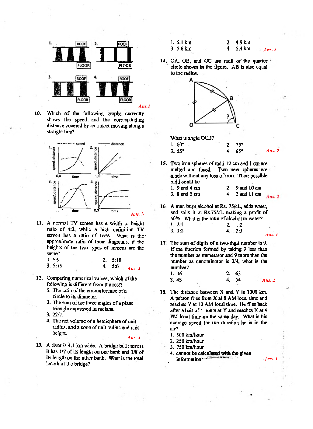 CSIR NET Life Science Question Paper With Answer 2016 June-December - Page 3