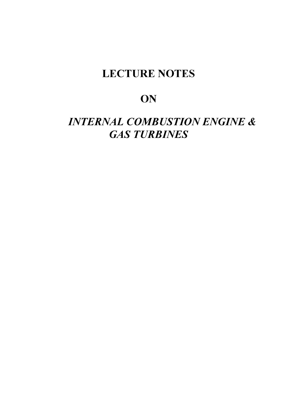 IES Mechanical Study Material Paper-I IC Engines  Refrigeration and Air conditioning - Page 2