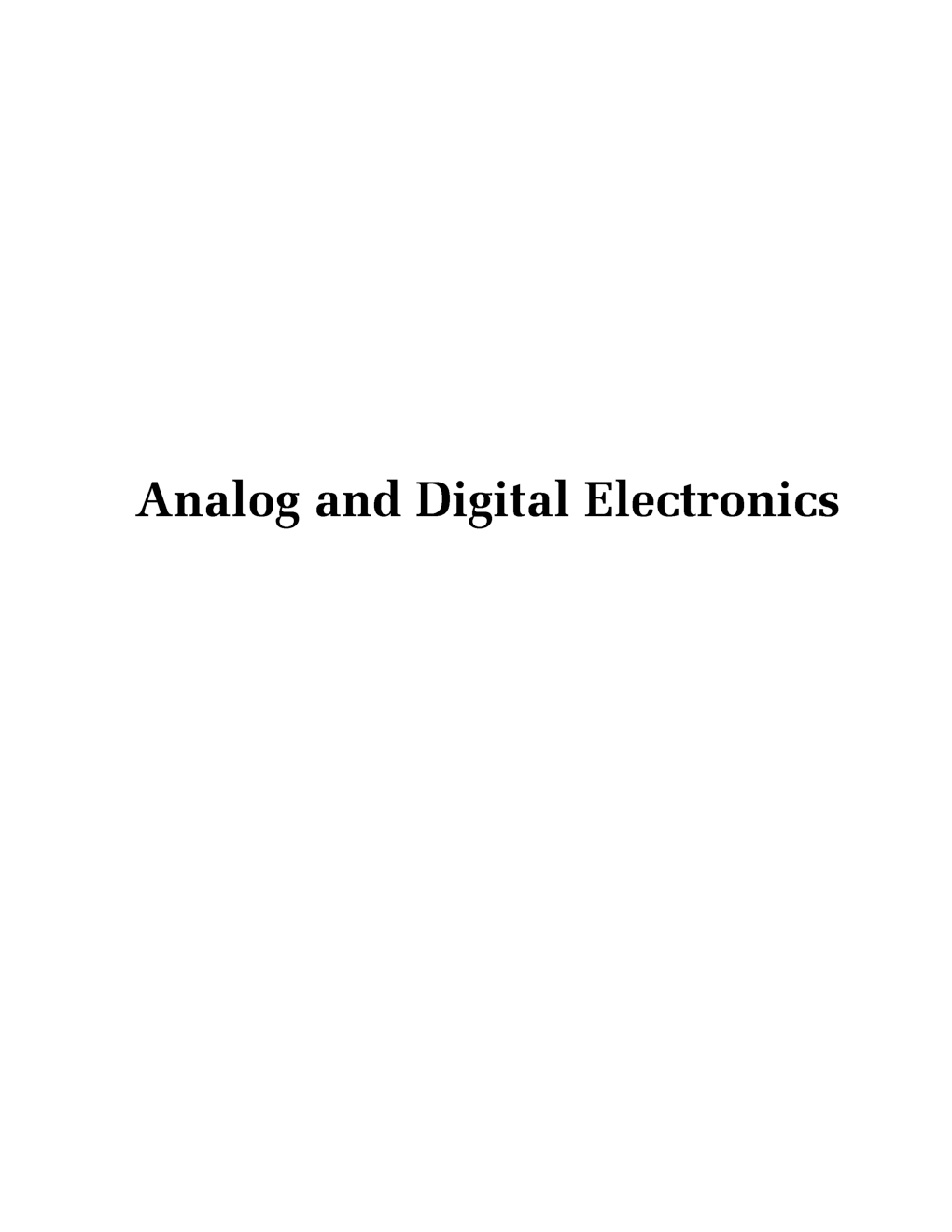IES Electrical Engineering Study Material Analog and Digital Electronics - Page 2