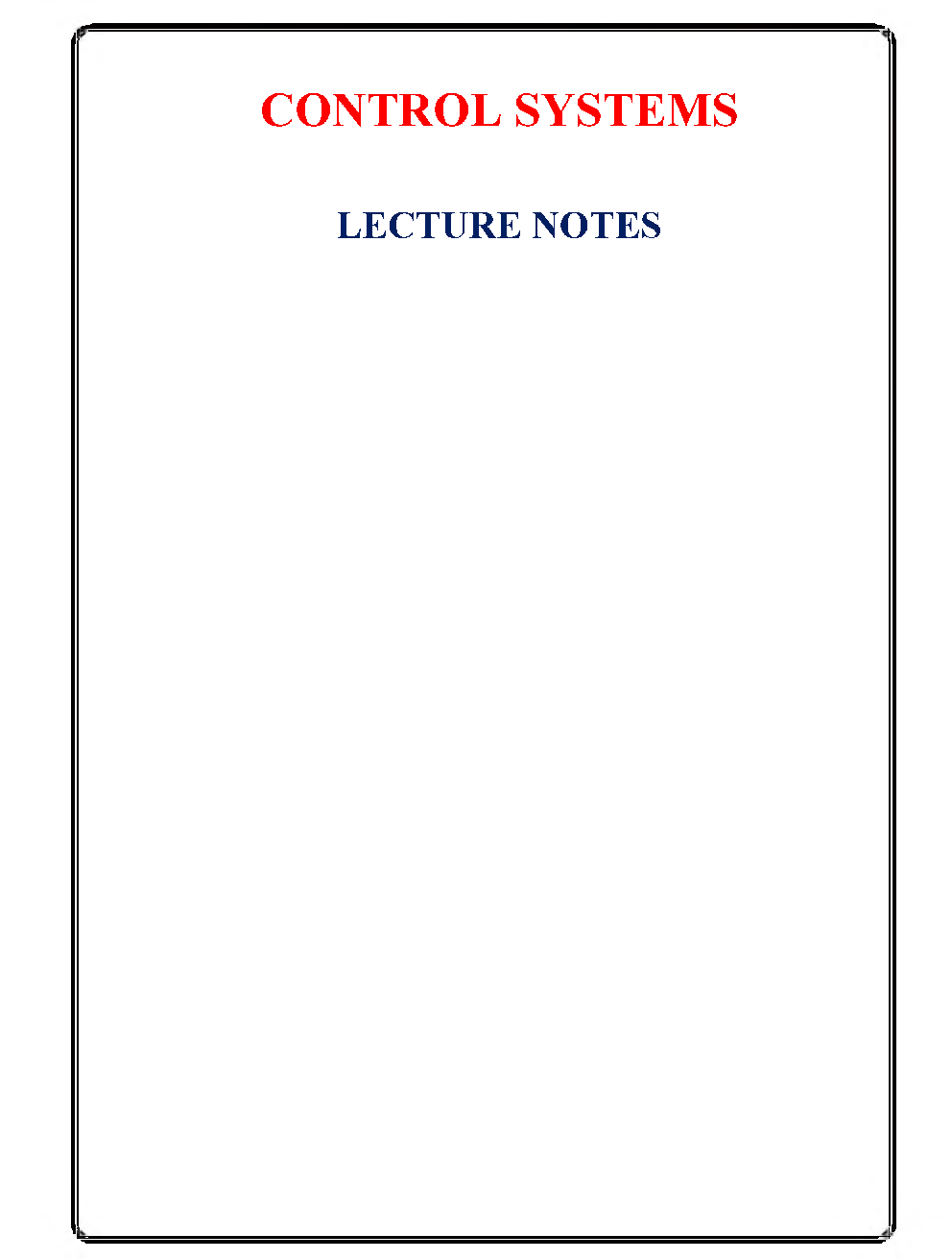 IES Electrical Engineering Study Material Control Systems - Page 2