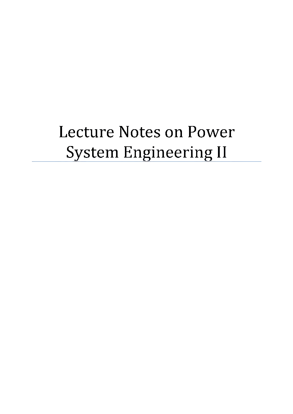 IES Electrical Engineering Study Material Power Systems - Page 2
