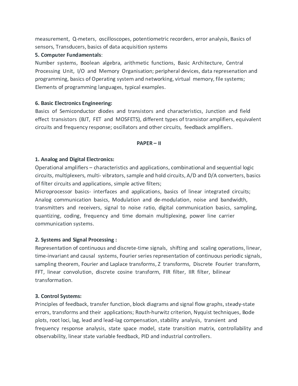 IES Electrical Engineering syllabus - Page 3