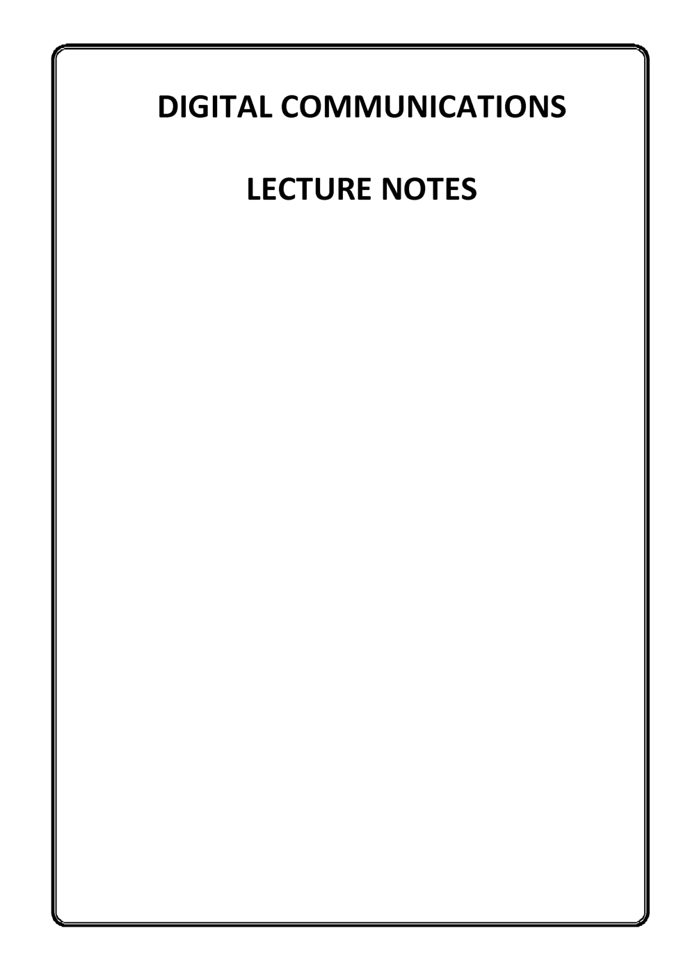 IES ETC Study Material Analog and Digital Communication Systems - Page 2