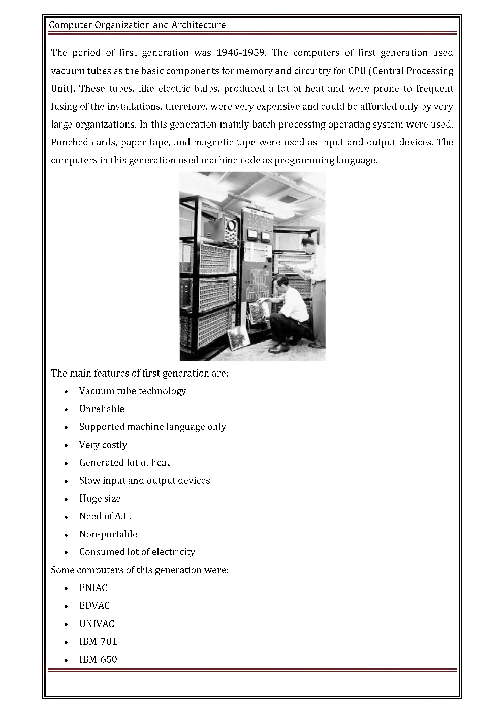 IES ETC Study Material Computer Organization and Architecture - Page 5