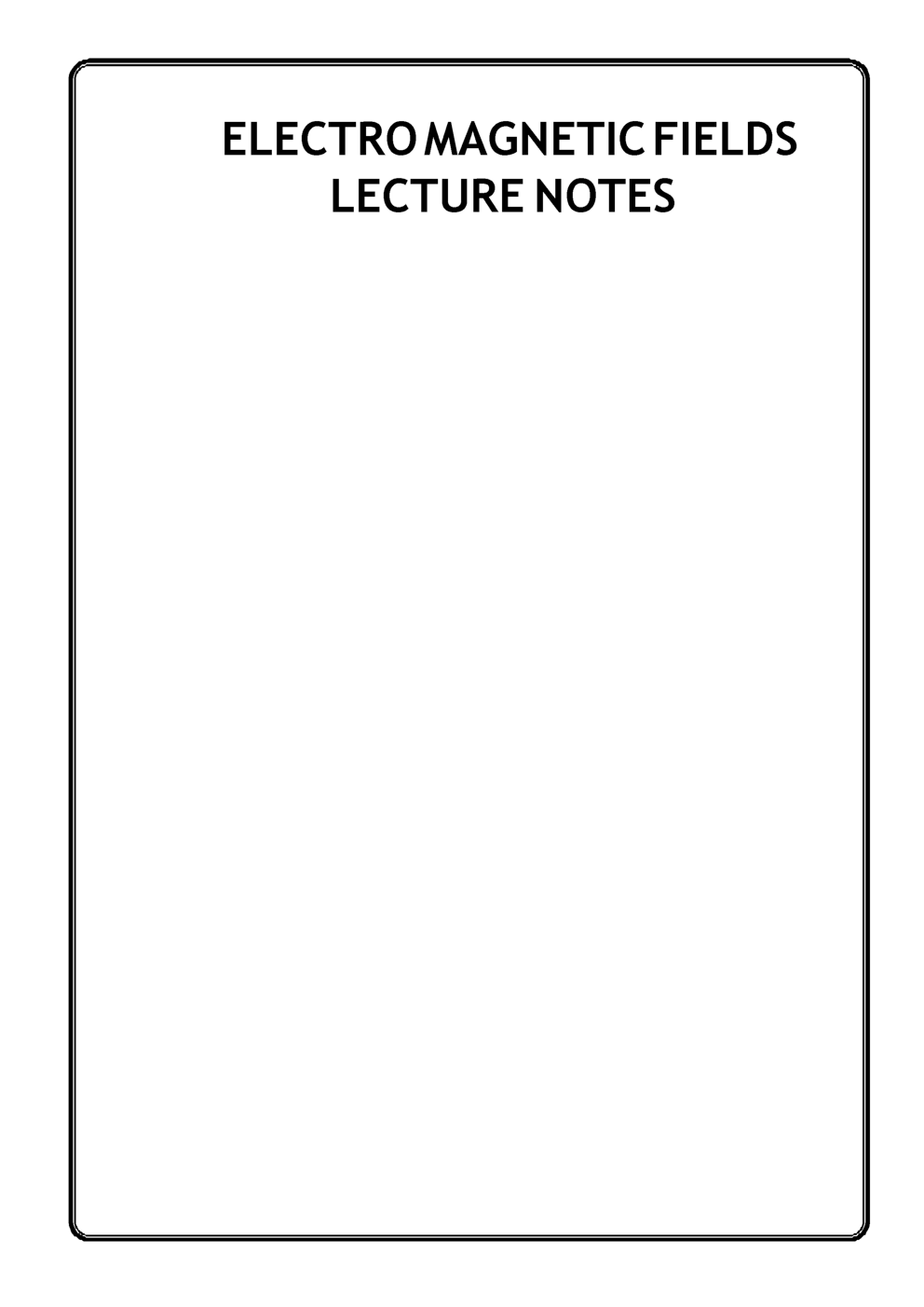 IES ETC Study Material Electro Magnetics - Page 2