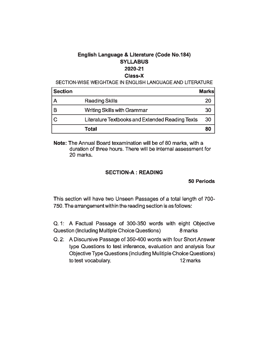 NCERT Study Material For Class-10 English - Page 4