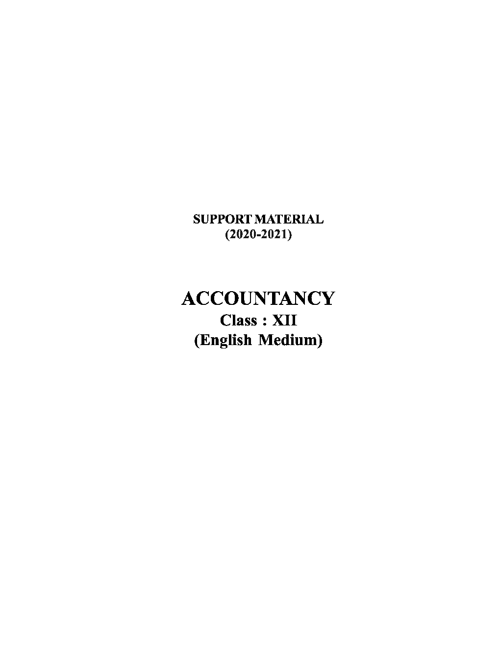 NCERT Study Material For Class-12 Accountancy - Page 2