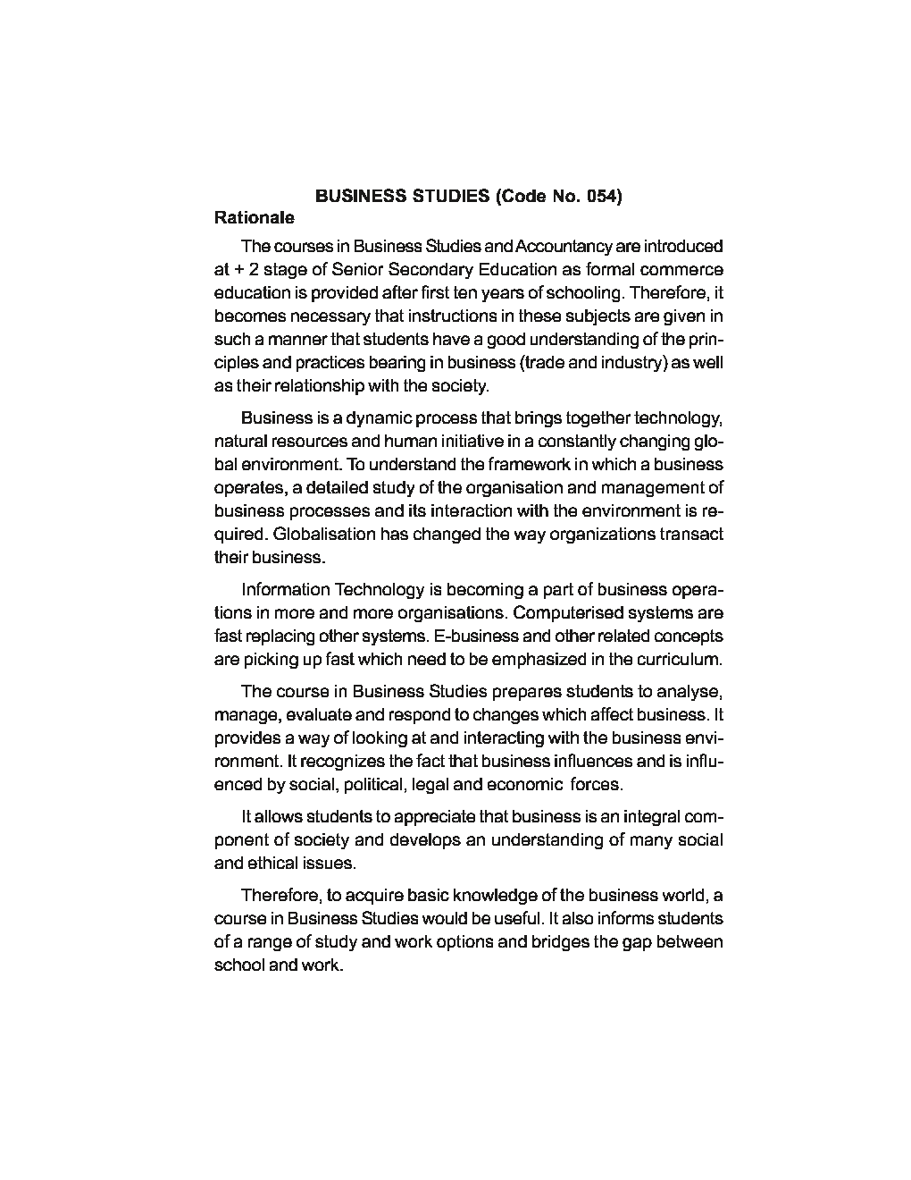 NCERT Study Material For Class-12 Business study - Page 3