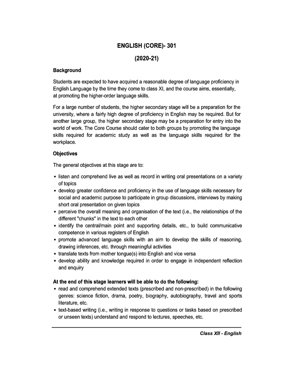 NCERT Study Material For Class-12 English - Page 4