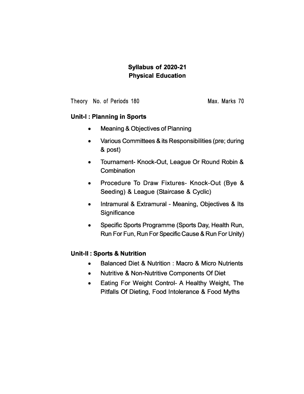 NCERT Study Material For Class-12 Physical Education - Page 3