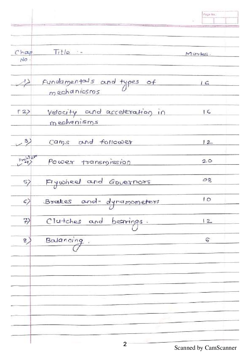 Theory Of Machines HW Notes - Page 3