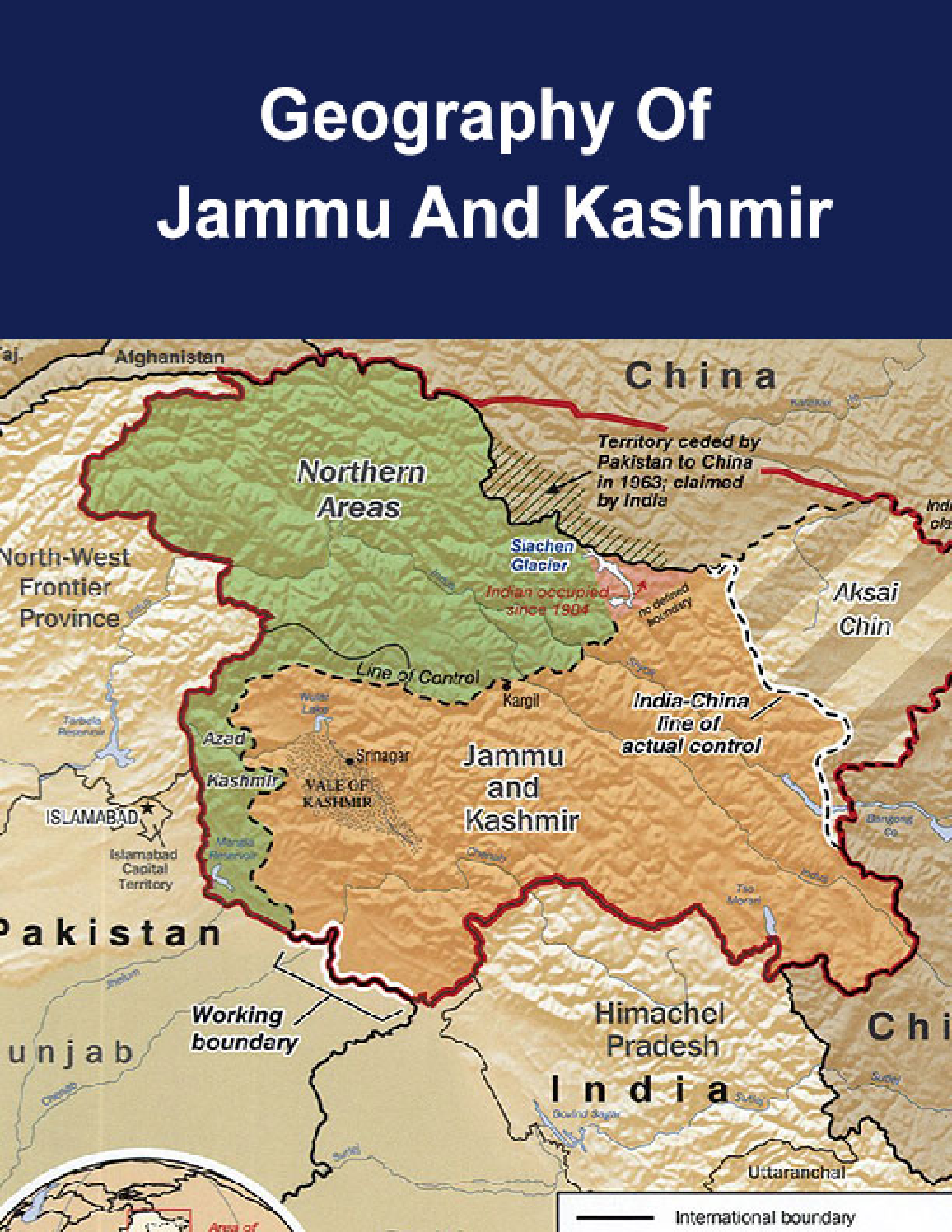 Geography Of Jammu And Kashmir - Page 1