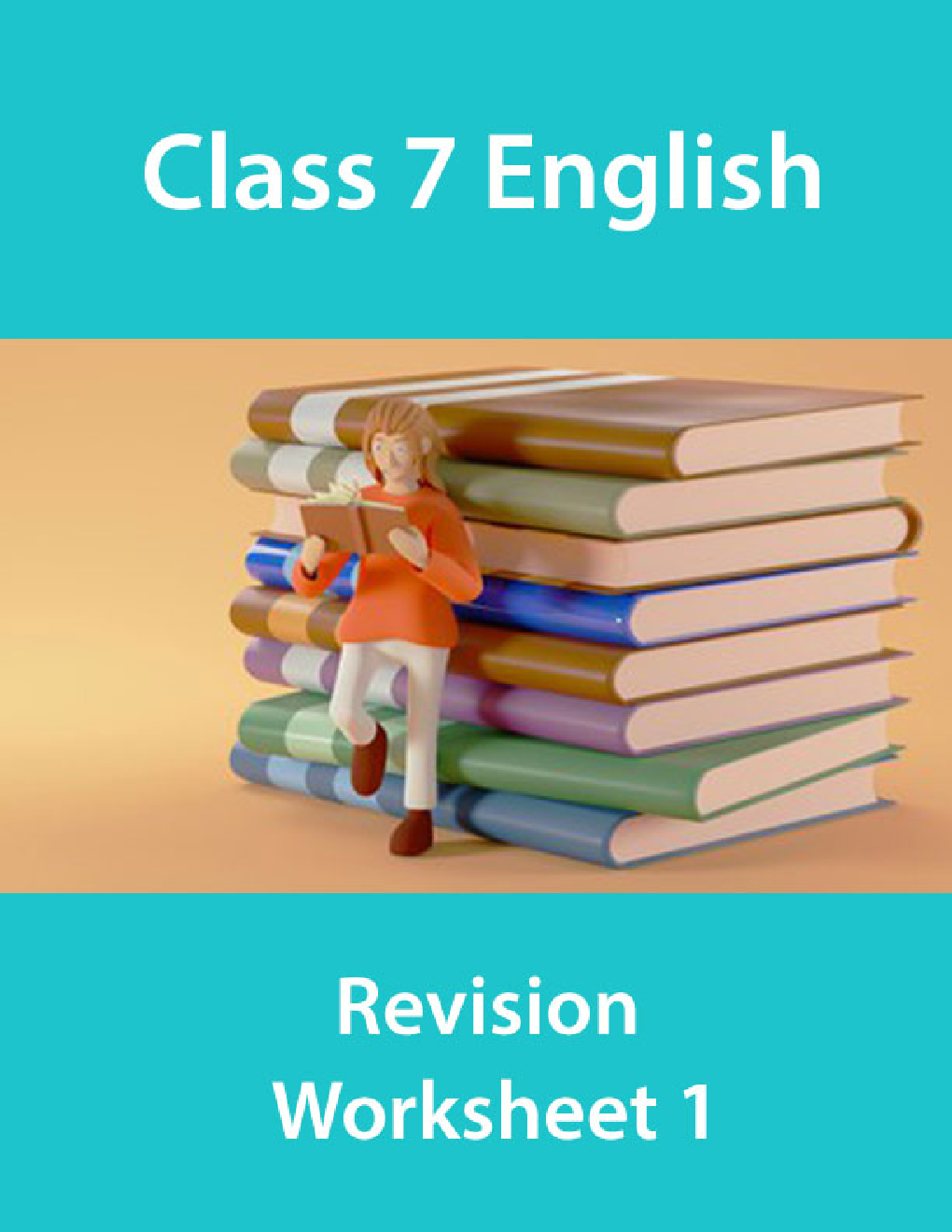 Class 7 English Revision Worksheet 1 - Page 1