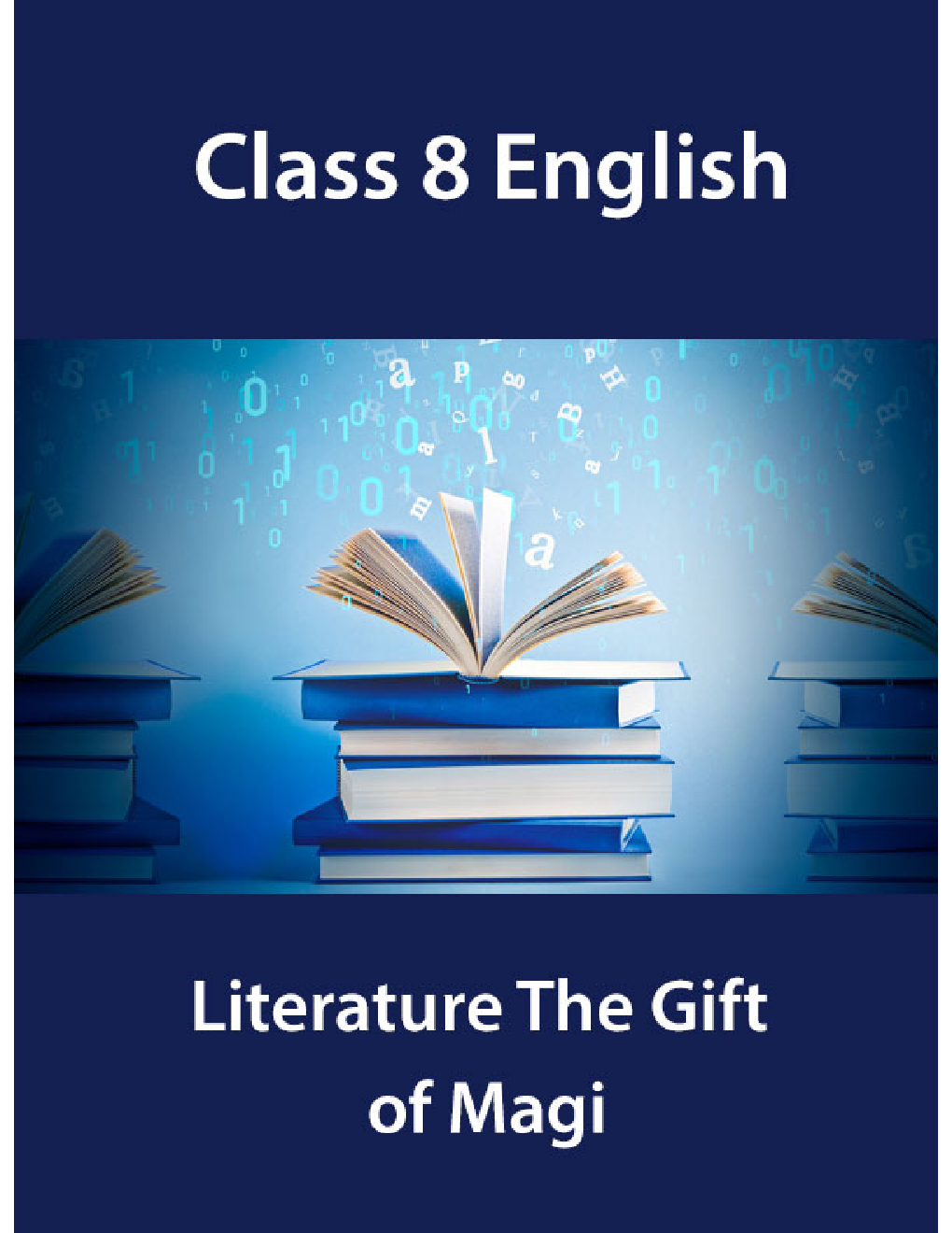 Class 8 English Literature The Gift of Magi - Page 1