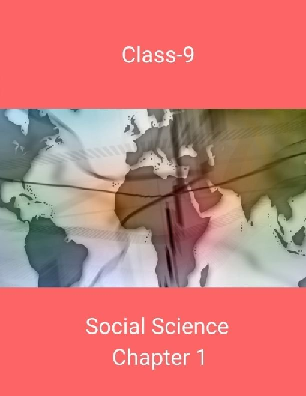 Class-9 Social Science Cahpter 1 - Page 1