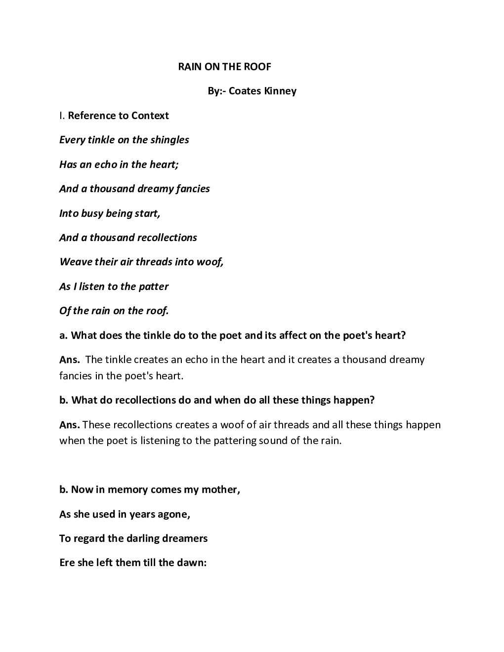 Rain On The Roof - Page 3