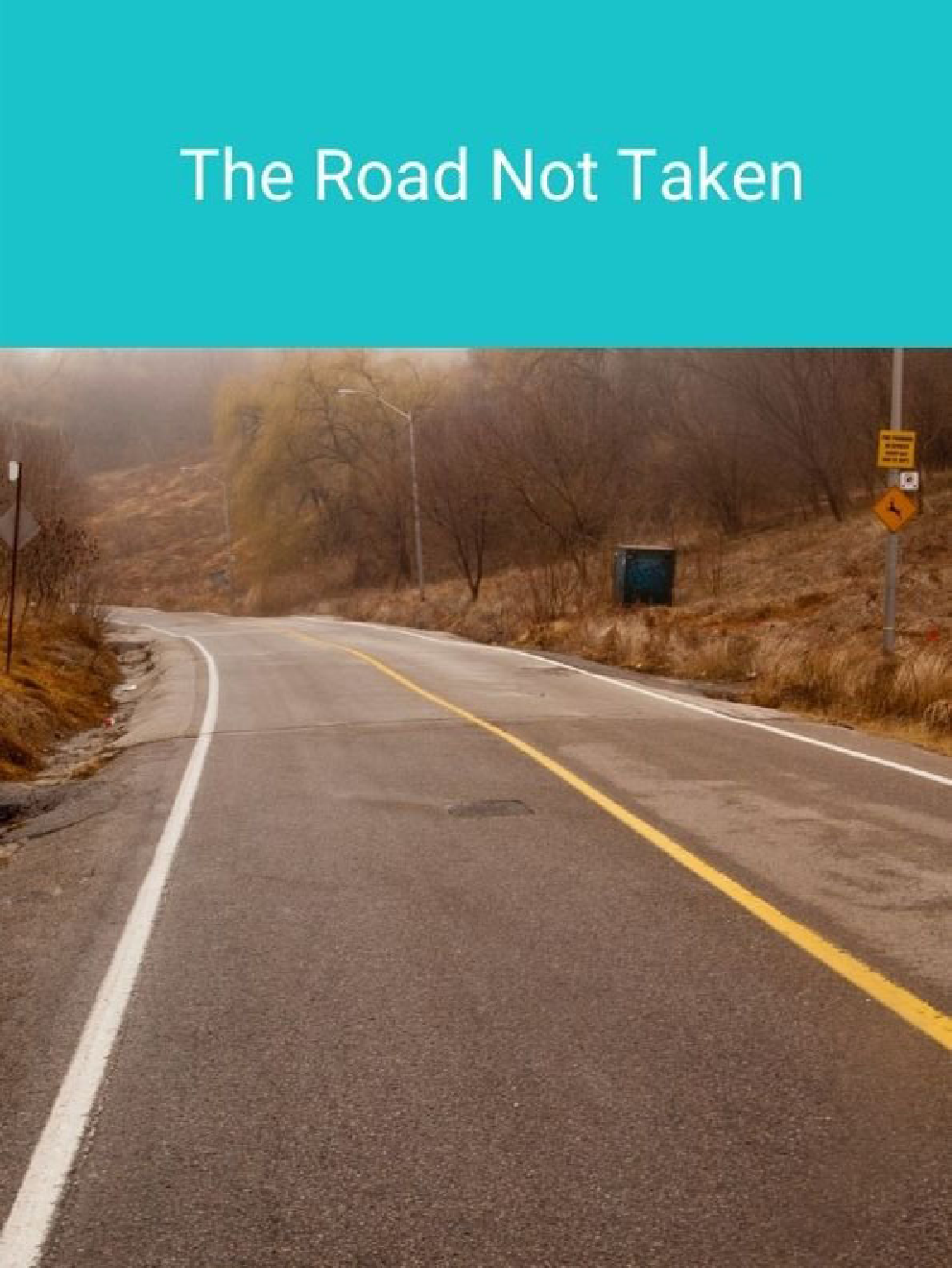 The Road Not Taken - Page 1