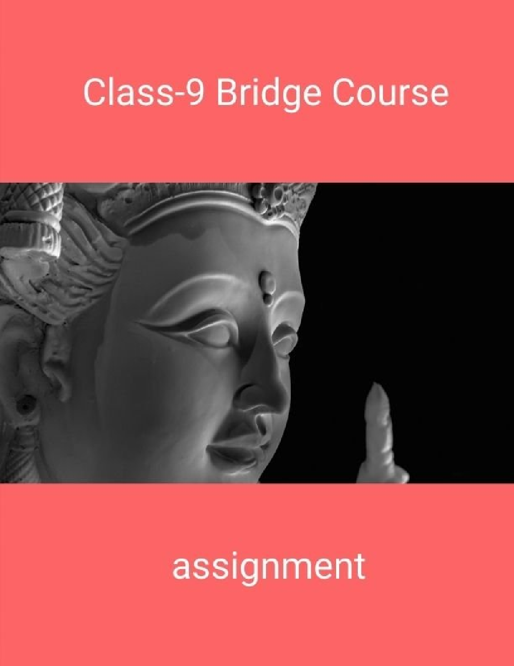 Class-9 Bridge Course assignment - Page 1