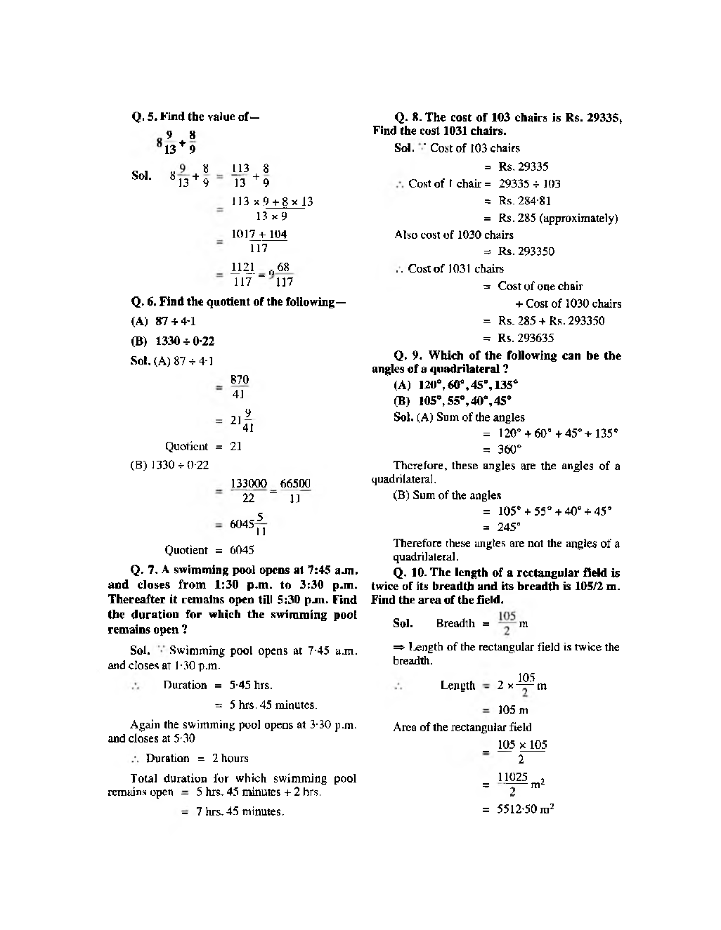 Sainik School Exam 2010 Year Paper With Answers - Page 4