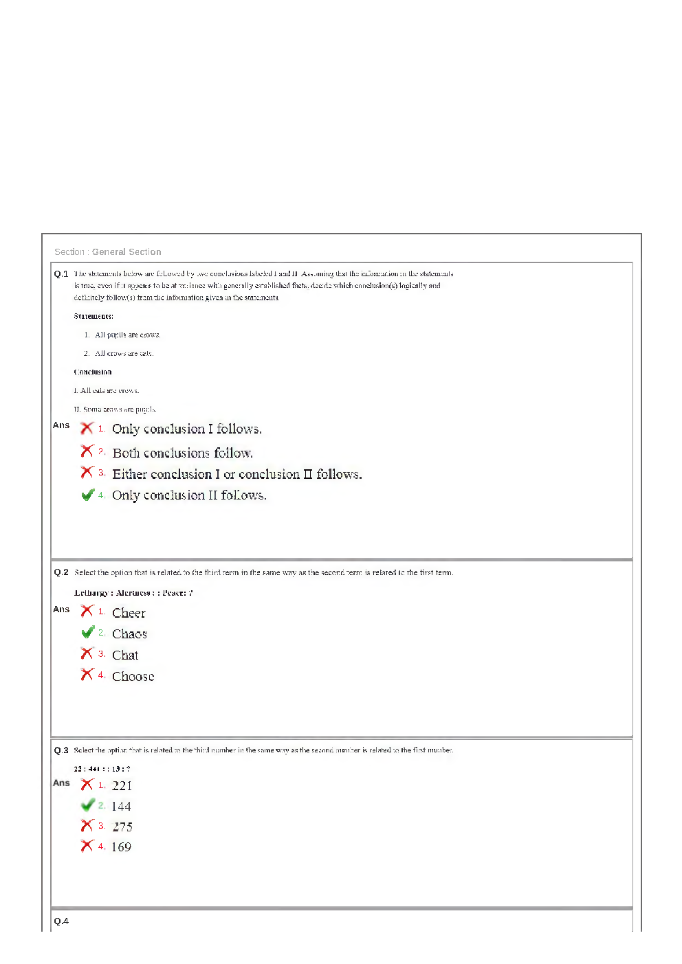 SSC GD Constable Previous Year Question Paper 2019 Paper-3 - Page 2