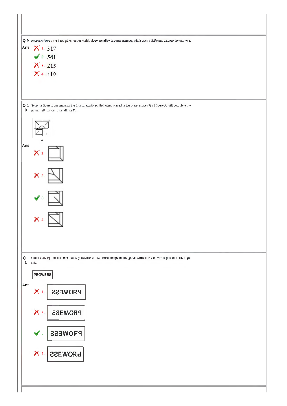 SSC GD Constable Previous Year Question Paper 2019 Paper-3 - Page 4
